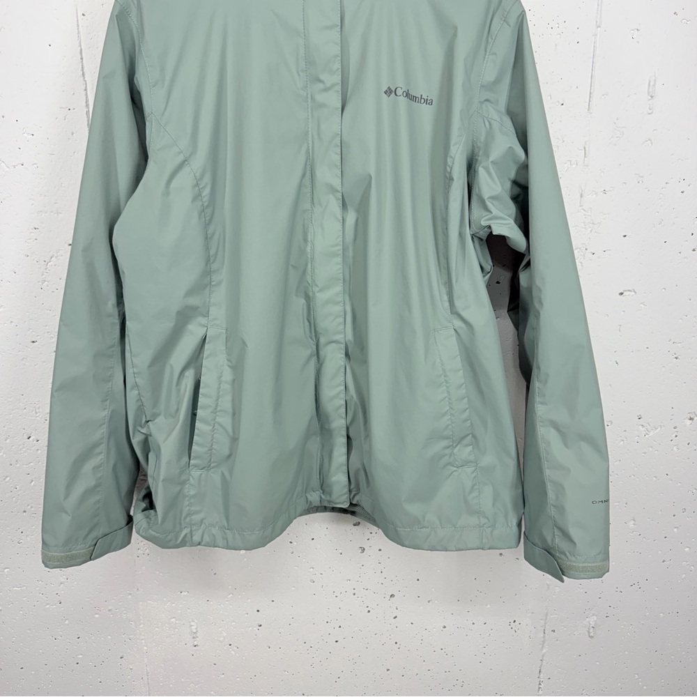 Columbia Women’s Size XL Timber Pointe II Hooded Rain Jacket - Picture 4 of 13